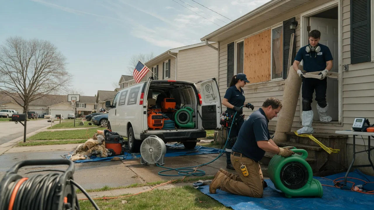 Water Damage Restoration in Guntown, MS near me